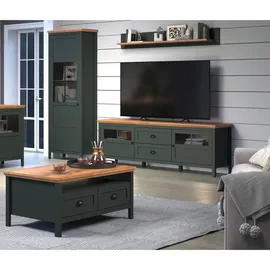 VCM Stanton TV-Lowboard 184 x 64 x 45 cm Tannengrün/Eiche Holzwerkstoff