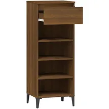vidaXL Schuhregal 40 x 36 x 105 cm braun / braun