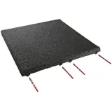 Terrasoft Fallschutzplatte 3 cm Schwarz 1 m2 Paket