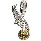 tnc noble partners Goldener Schnatz Anhänger Bettelarmband