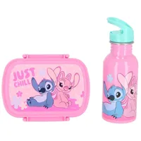 Lilo & Stitch Lunchpaket mit Lunchbox und 500 ml