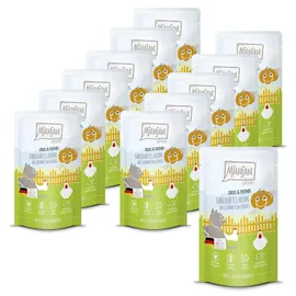 MjAMjAM Quetschie Chicks & Friends Huhn und Kürbis 12 x 125 g