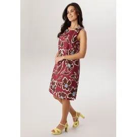 Aniston SELECTED Sommerkleid Blumen Braun/Weiß 44