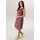 Aniston SELECTED Sommerkleid Blumen Braun/Weiß 44