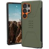 Urban Armor Gear Samsung Galaxy S25 Ultra Civilian Case olive drab/orange