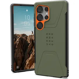 Urban Armor Gear Samsung Galaxy S25 Ultra Civilian Case olive drab/orange