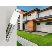 Meine wunschleuchte LED Außenwandleuchte Edelstahl Fassadenbeleuchtung Hausbeleuchtung Hauswand 39cm