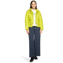 Cartoon Steppjacke mit abnehmbarer Kapuze in neon Yellow | 40 EU