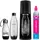 Sodastream Terra black + PET-Flasche 0,5 l + 2 PET-Flaschen 1 l + Zylinder