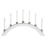 MARELIDA Lichterbogen TALL 7-flammig L: 67 cm H: 40 cm weiß