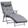 Outsunny Sonnenliege 137 x 63,5 x 101 cm Grau
