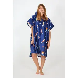 Poncho Quad - Nacht BLAU No Size