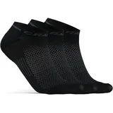 Craft Core Dry Shaftless Socken 3er Pack Schwarz 46-48