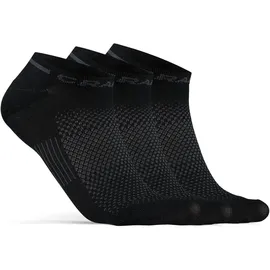 Craft Core Dry Shaftless Socken 3er Pack Schwarz 46-48