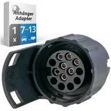 JVJ Anhänger Adapter 7 auf 13 polig