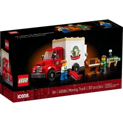 LEGO 40586 - Umzugswagen , Rot-weiss