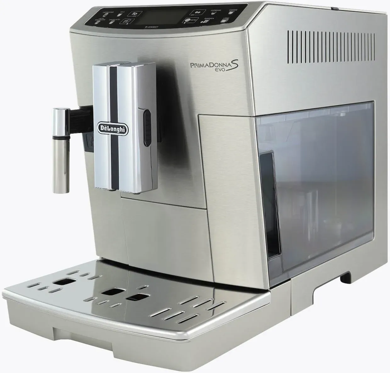 DeLonghi Primadonna ECAM 510.55.M  S Evo Kaffeevollautomat, Edelstahl