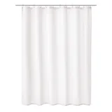KLEINE WOLKE Duschvorhang Kito 120 x 200 cm schneeweiß