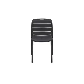Möbel Kraft Cervo Stapelstuhl 43 x 56,5 x 80,5 cm schwarz