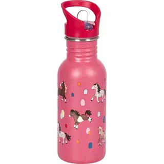 Die Spiegelburg 18340 Edelstahlflasche - Mein kleiner Ponyhof (ca. 0,5 l)