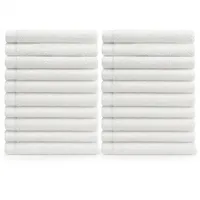 Blumtal Gästehandtuch 30 x 30 cm weiß 24 St.
