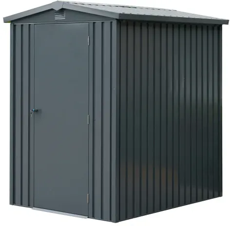 Premium Gerätehaus Basic Plus 2,6m2 L179xB144xH193cm Satteldach abschließbar GARDEN N MORE