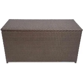 furnicato Garten-Auflagenbox 120 x 50 x 60 cm Braun