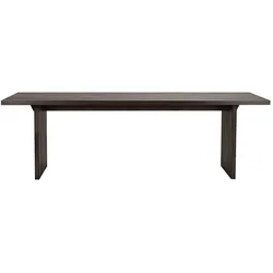 Massiver Esszimmer Tisch 240 cm breit Wangen Gestell