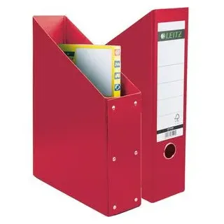 Leitz Stehsammler 2423-00-25 rot Karton, DIN A4