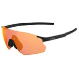 Bollé Bolle Icarus Photochrome Sonnenbrille - Matte Black - Phantom Brown Red/CAT 2-3