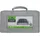 Dehner Abdeckung für Gartenbank 3-Sitzer 170 x 85 x 70 cm Grau