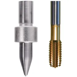 Optimum Thermobohrer + Gewindeformer THERMDRILL Gewinde Tool-Set CUT M4 kurz
