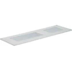 Hager FZ875D Verschlussplatte schiebbar für Schrank univers, IP54, SKI, unten, 20x1350x400 mm.Verschlussplatte schiebbar zur Einhaltung der