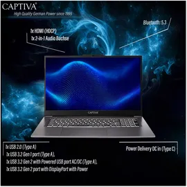 CAPTIVA Power Starter I98-978GE 17,3" Intel Core i5-1335U 16 GB RAM 1 TB SSD Win11 Home