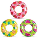 Intex Tropical Fruit Schwimmreifen, 3 sort., 107 cm