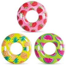 Intex Tropical Fruit Schwimmreifen, 3 sort., 107 cm