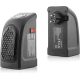 InnovaGoods Heatpod Tragbare Mini-Heizung 0,4 kW Schwarz