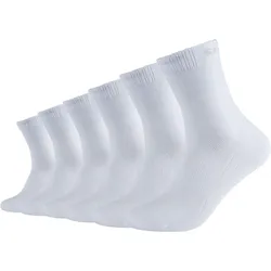 Socken Unisex 6er Pack WEISS 39/42