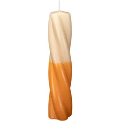 Wiedemann Kerzen Kerzen Elegant Twist Dukat-Sand 200 x Ø 40 mm, 1 Stück