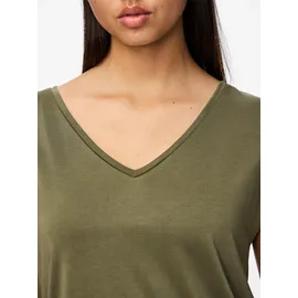 Pieces Kurzarmshirt Grape Leaf S