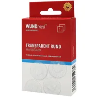 Wundmed Pflaster Rund Wundpflaster transparent Ø 2,5 cm 20 St.