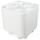 NATUREStar Becherhalter Quattro 50 St. 21,5 cm x 21,5 cm Weiß