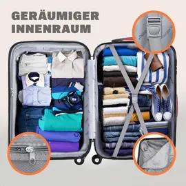 monzana Baseline 4-Rollen 70 cm / 90 l blau