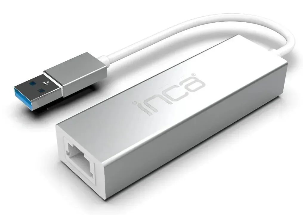 Inca IUSB-03TX Schnittstellen-Hub USB 2.0 Type-A Silber
