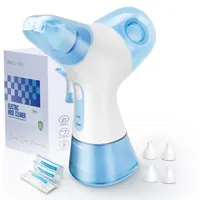 Medcodes Nasendusche Dual Powered Nasenspülung System Nasenspülung und waschen, Sinus Spülung Maschine Sinus abschwellende Relief System, Nose Cleaner 30 Kochsalzlösung Pakete Kit (Breit)