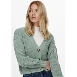 Only Strickjacke ONLCAROL NICE L/S Cardigan KNT NOOS Grün S