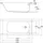 Ottofond Costa Rechteckbadewanne 75 x 170 cm (782040375)