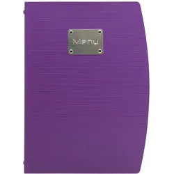 Securit® Rio Speisekartenhalter - Inklusive 'Menü'-Schild - (1 Doppelblatt für 4xA4) - A4