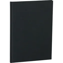 Uni Classic Liniertes Notizbuch A4 schwarz