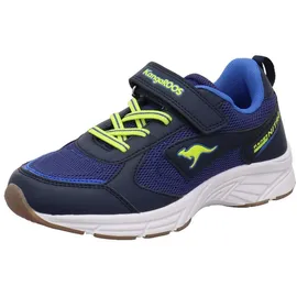 KangaROOS K-Ni Chino EV Kinder Navy/Neon Yellow 34